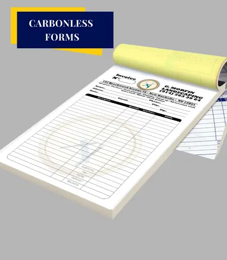 Factura/libro personalizado